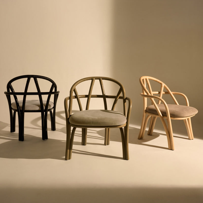 Gubi - Bistra Lounge Sessel | ebony