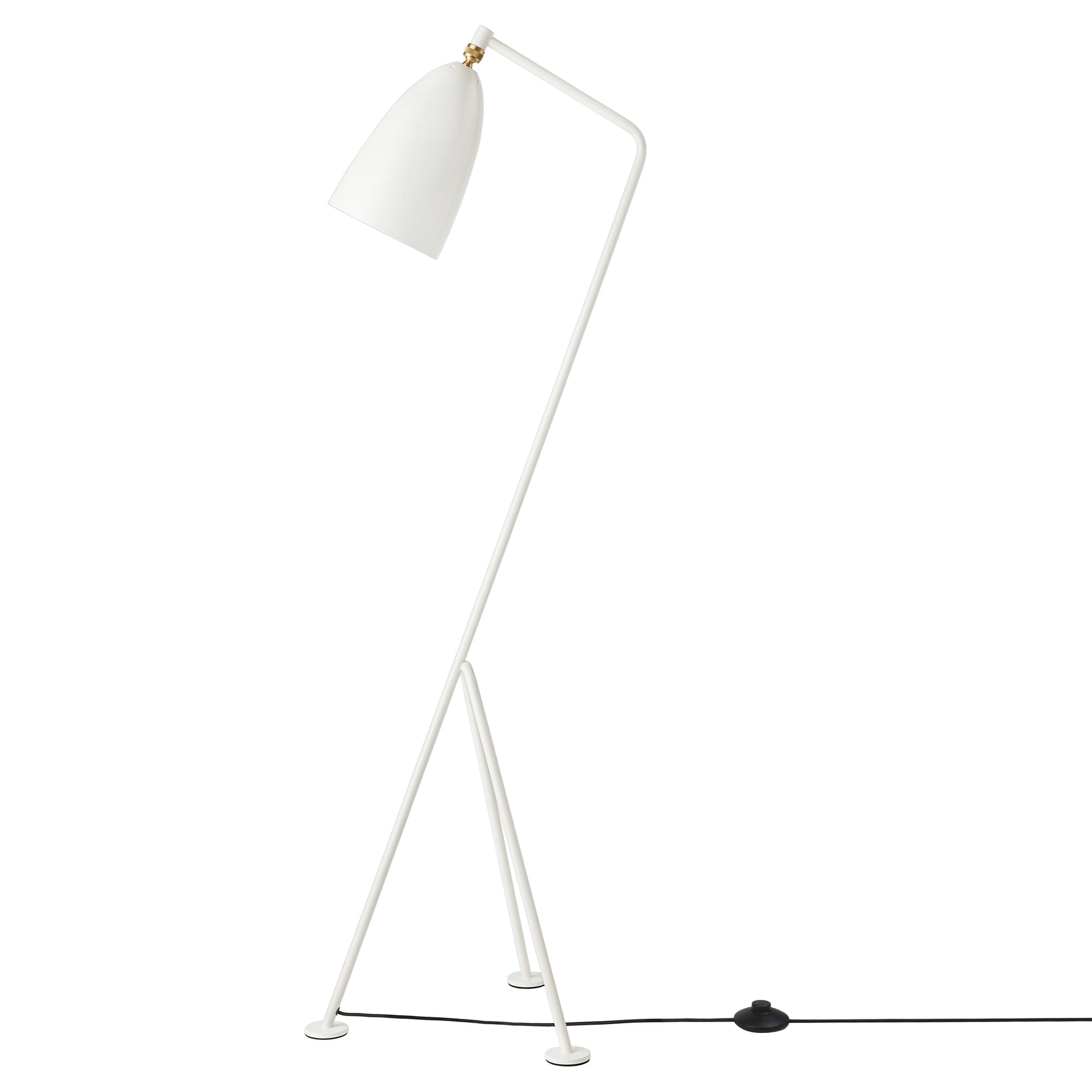 Gubi - Gräshoppa Stehleuchte GM1 | alabaster white glossy