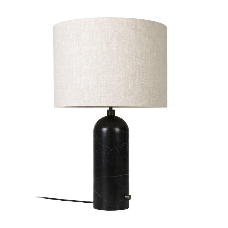 Gubi - Gravity Tischleuchte | large / Marmor schwarz