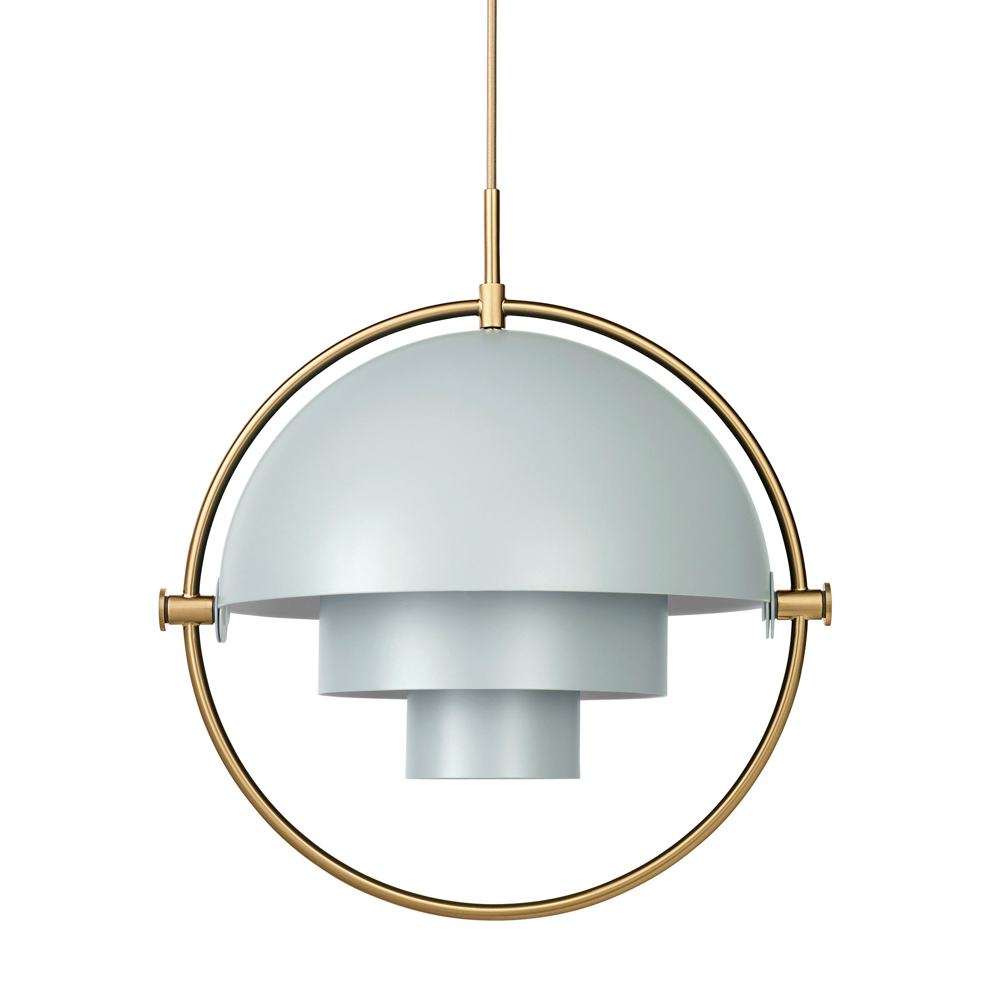 Gubi - Multi-Lite Pendelleuchte | Ø 36 cm / sea grey