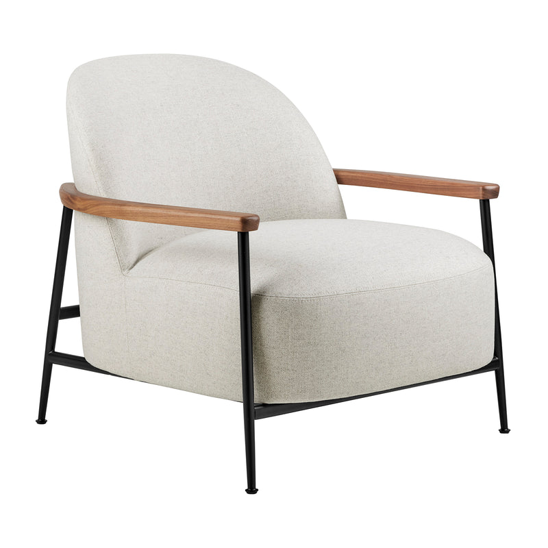Gubi - Sejour Lounge Chair mit Armlehnen | 