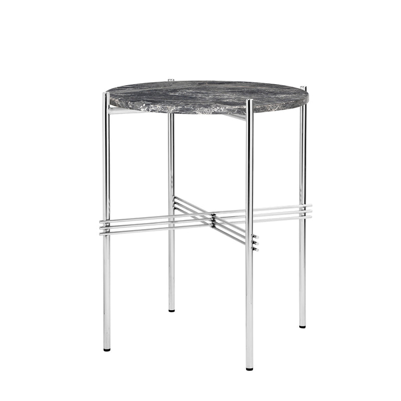 Gubi - TS Couchtisch Ø 40 cm | Marmor grau