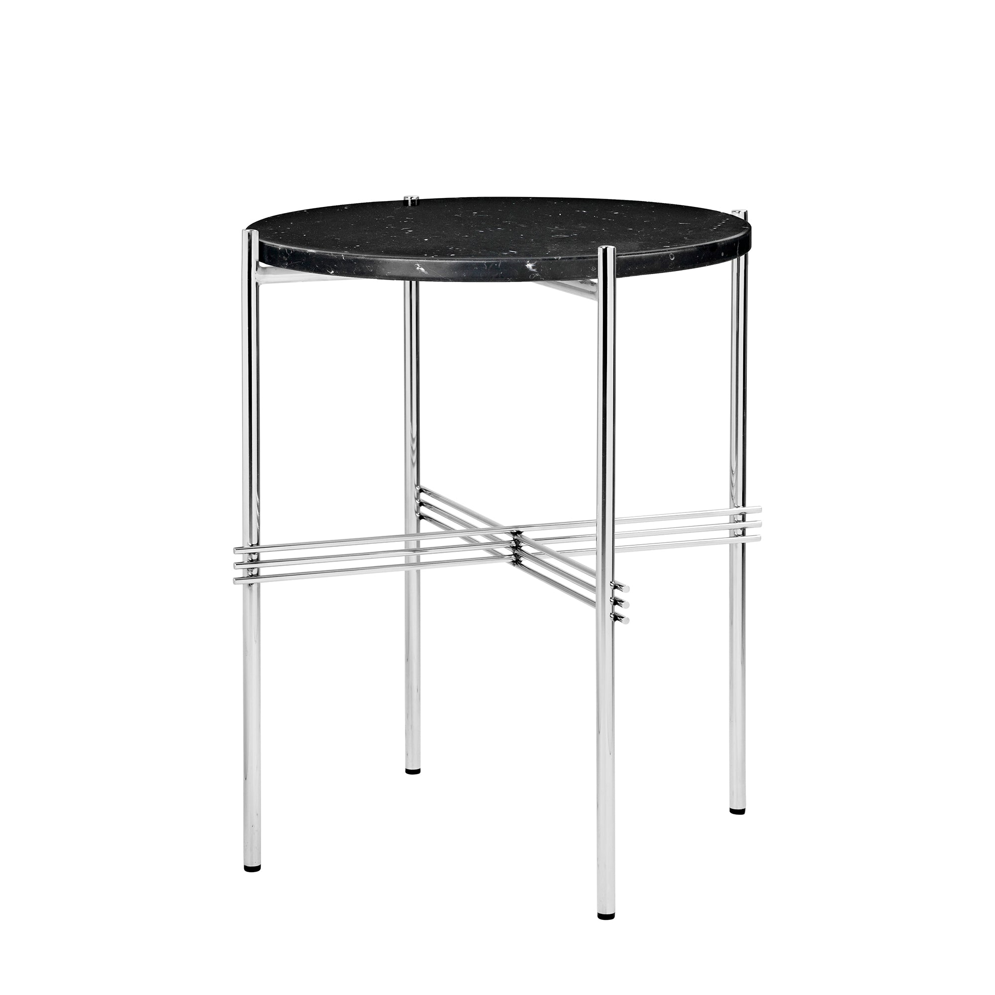 Gubi - TS Couchtisch Ø 40 cm | Marmor schwarz