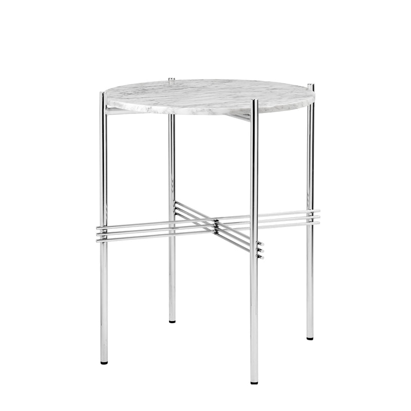 Gubi - TS Couchtisch Ø 40 cm | Marmor weiß