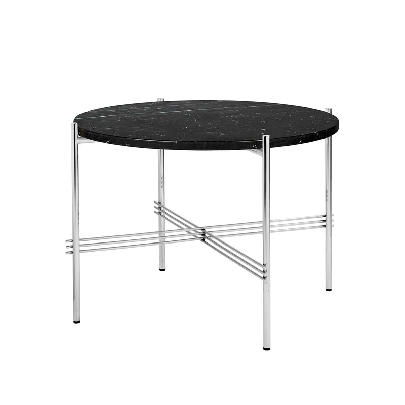 Gubi - TS Couchtisch | Ø 55 cm / Marmor schwarz / poliert
