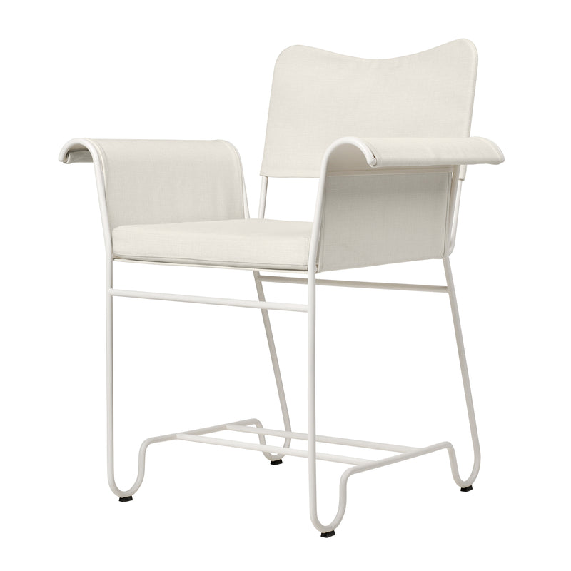 Gubi - Tropique Outdoor Dining Chair | classic white semi matt / Leslie Limonta (06)
