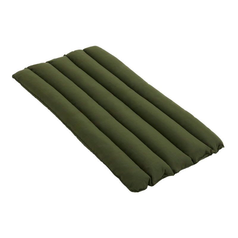 HAY - Palissade Soft Quilted Cushion für Lounge Chair | olive / Low