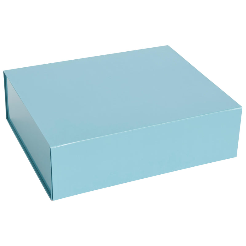 HAY - Colour Aufbewahrungsbox magnetisch | L / ocean blue