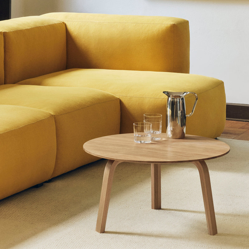HAY - Bella Couchtisch | Ø 80 x H 32 cm / Eiche geölt