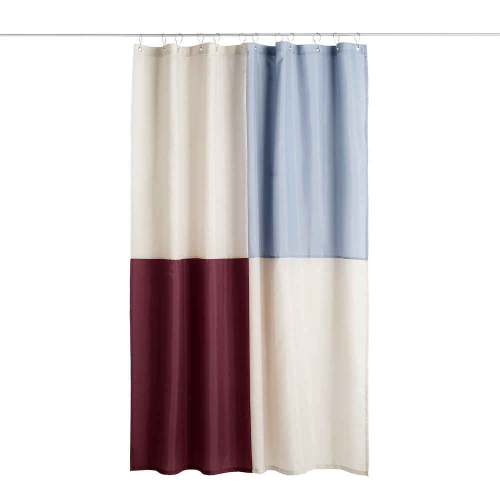 HAY - Check Duschvorhang | burgundy