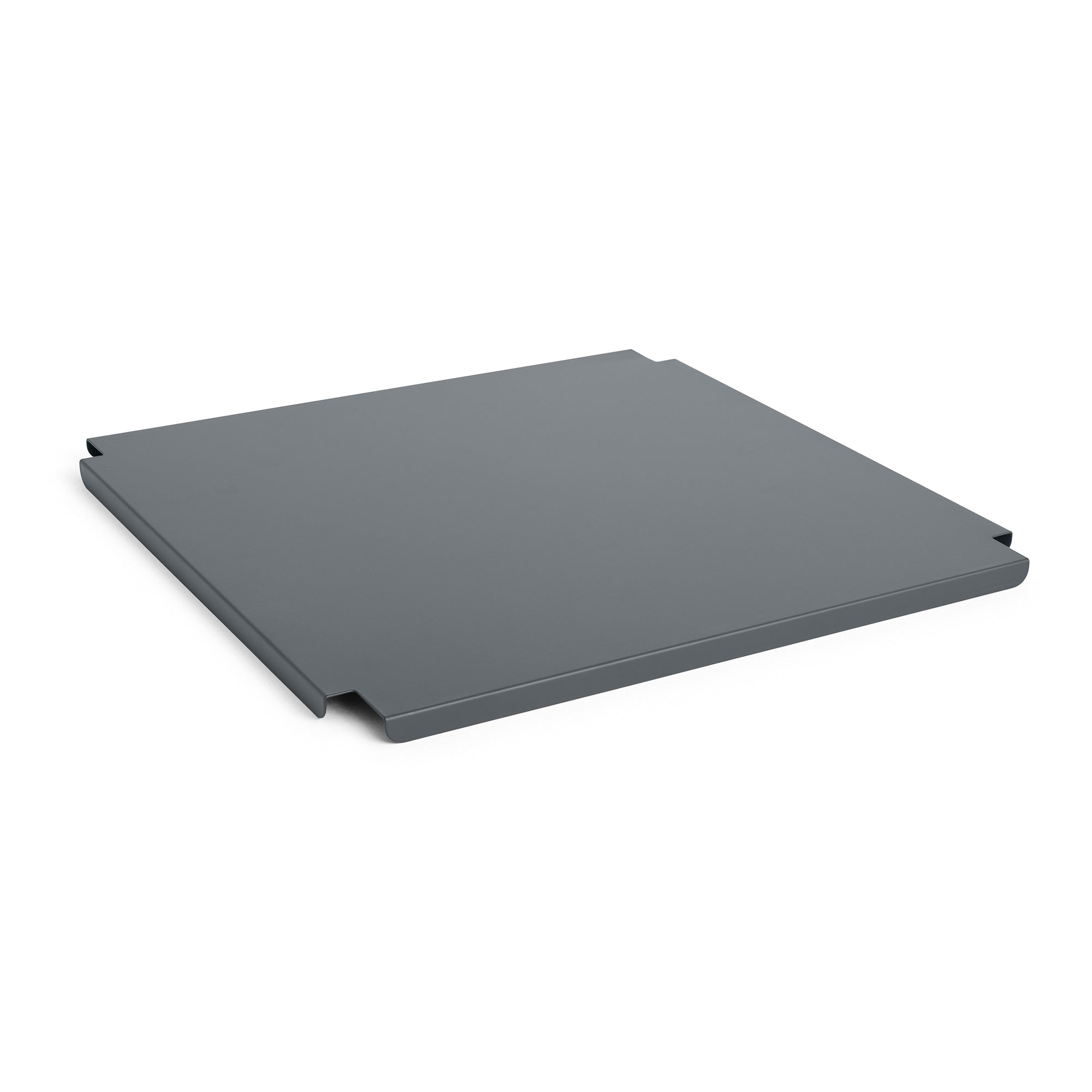 HAY - Deckel für Colour Crate Square Korb | Metall / L / charcoal