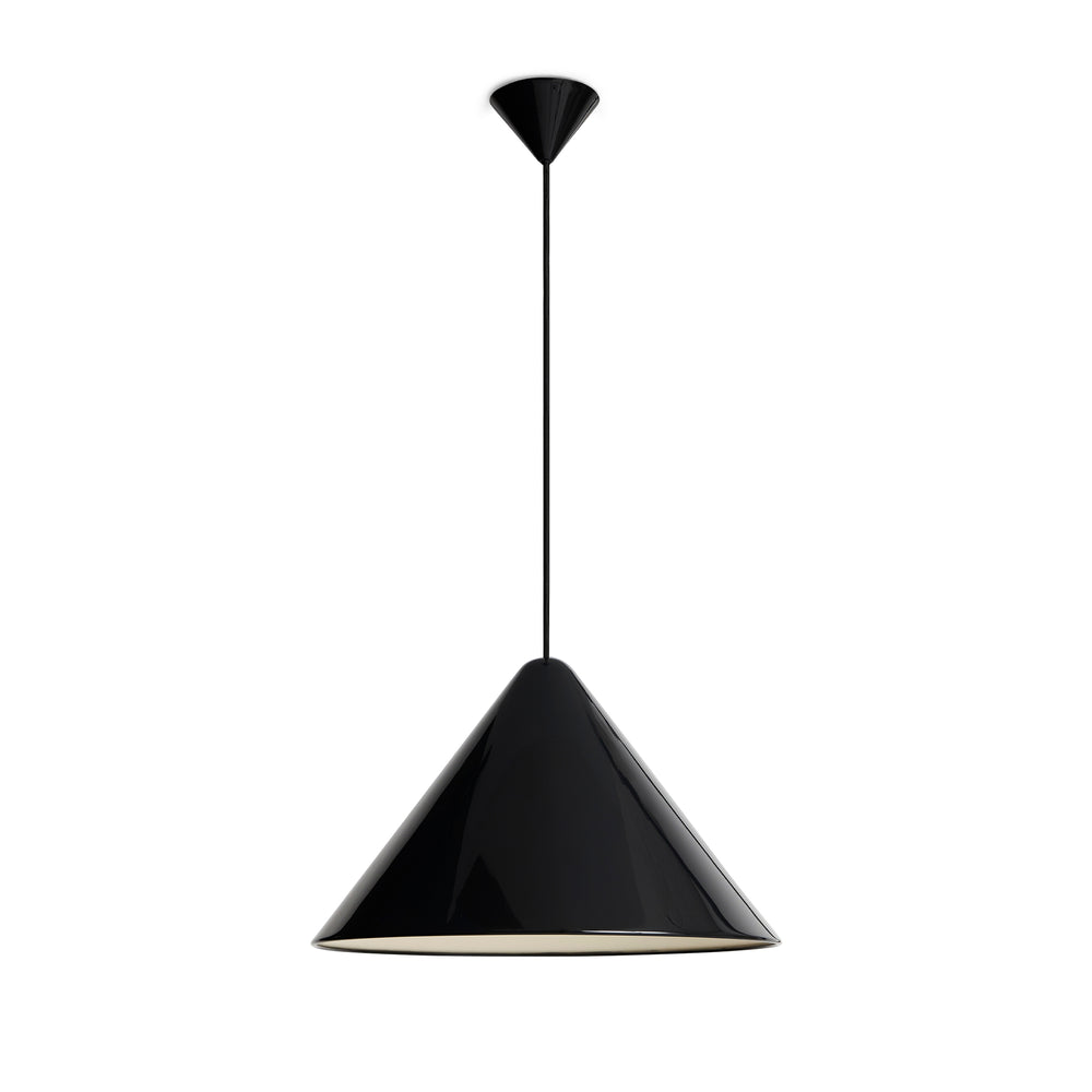 HAY - Compass Pendelleuchte | fix / Ø 43 cm / soft black