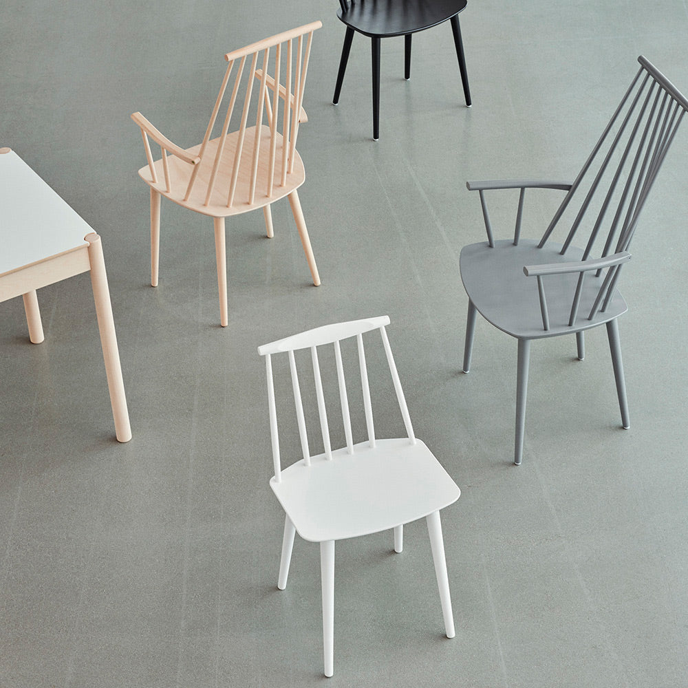 HAY - J77 Chair | Single / Buche natur, Single / weiß