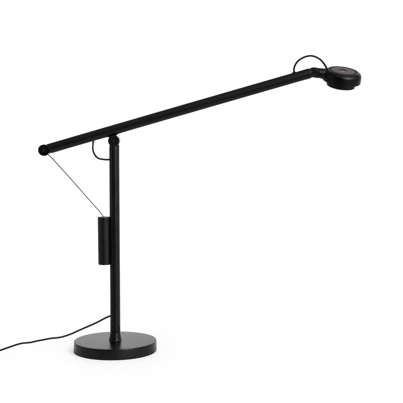 HAY - Fifty-Fifty Schreibtischleuchte | soft black
