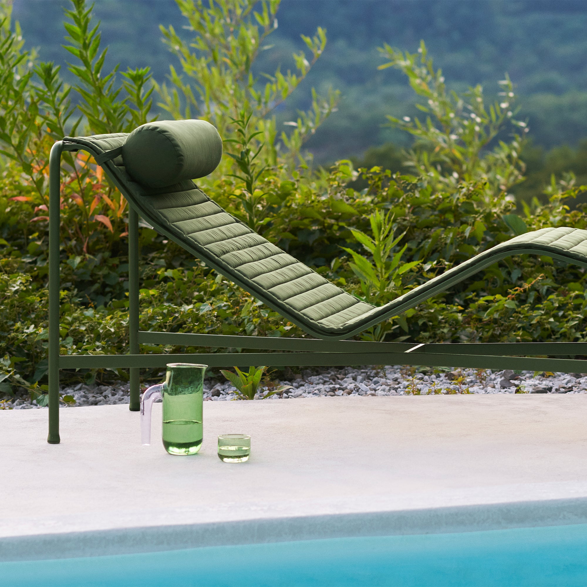 HAY - Kopfstütze für Palissade Chaise Longue | olive