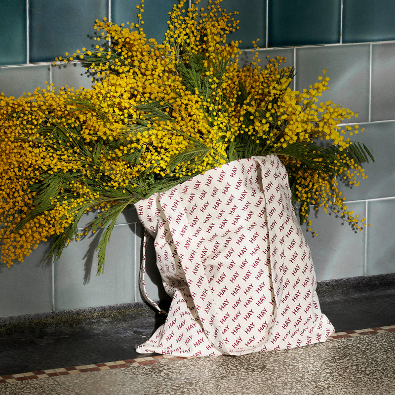 HAY - Logo Tote Bag | burgunder-rot