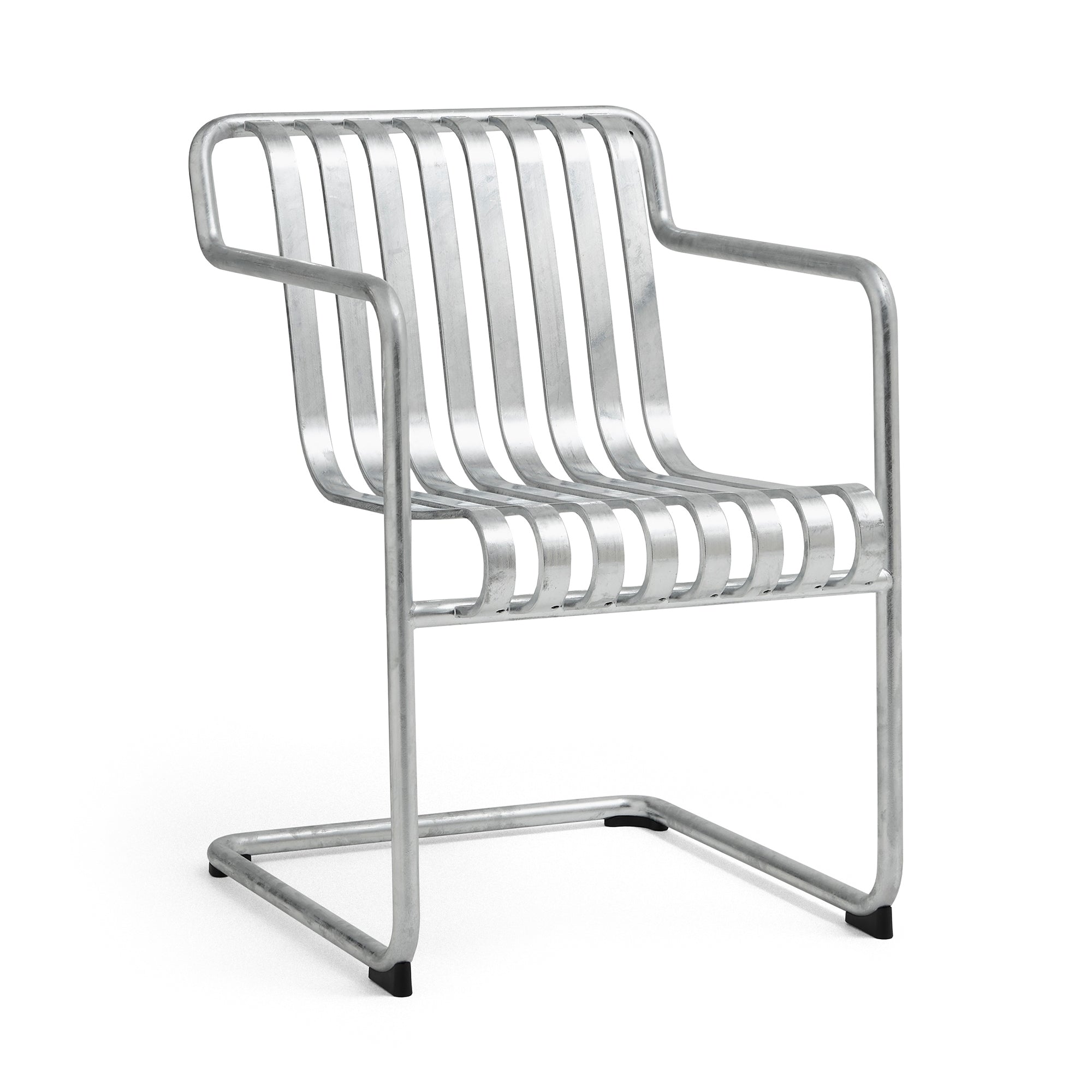 HAY - Palissade Cantilever Dining Armlehnenstuhl | verzinkt