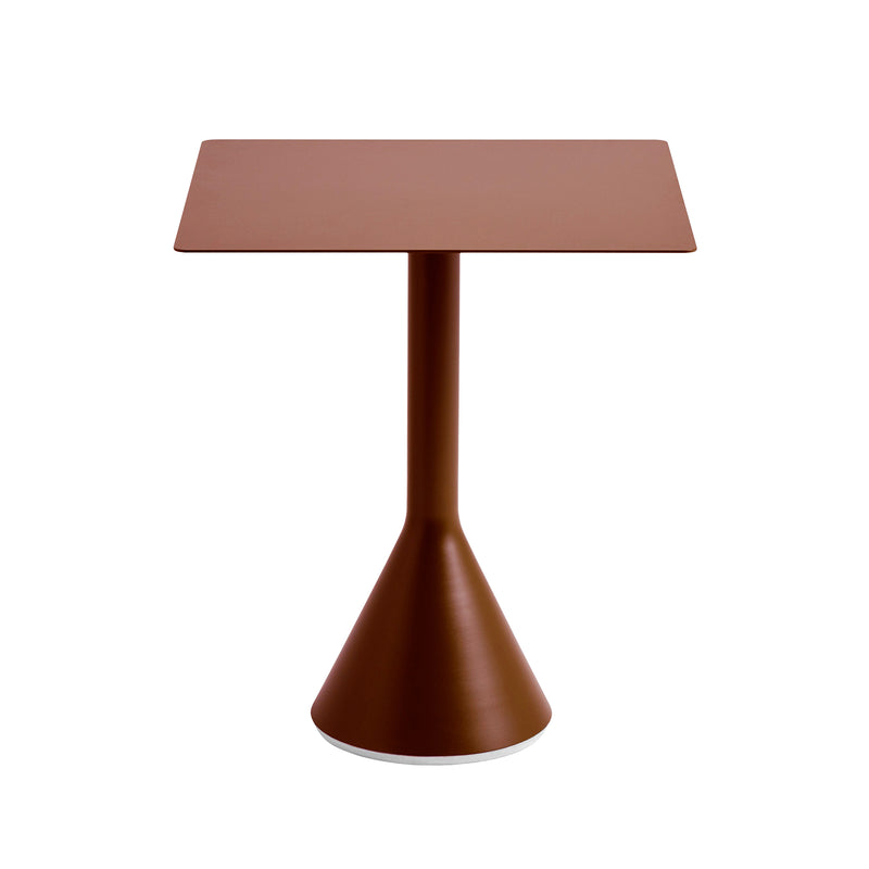 HAY - Palissade Cone Bistrotisch | 65 x 65 cm / eisenrot
