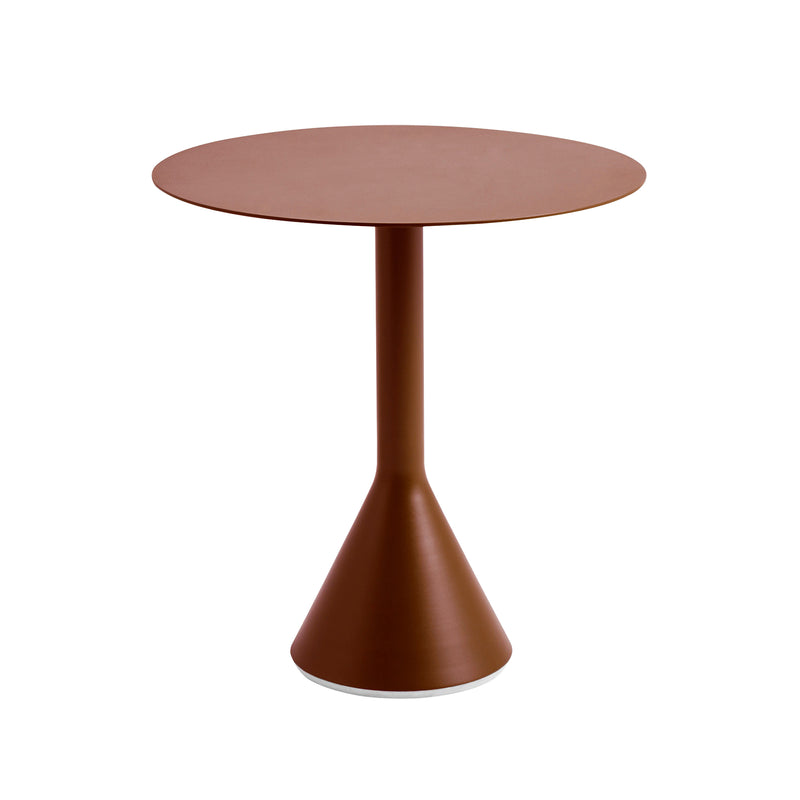 HAY - Palissade Cone Stehtisch | 70 x 74 cm / eisenrot