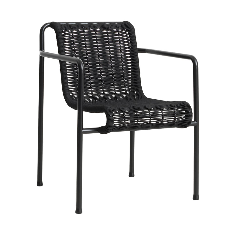 HAY - Palissade Cord Dining Armchair | anthrazit