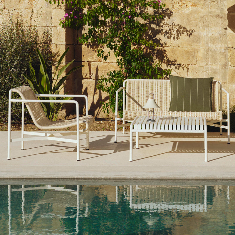 HAY - Palissade Cord Lounge Sofa | cremeweiß