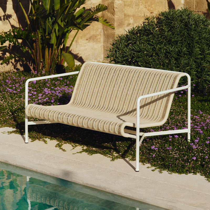 HAY - Palissade Cord Lounge Sofa | cremeweiß