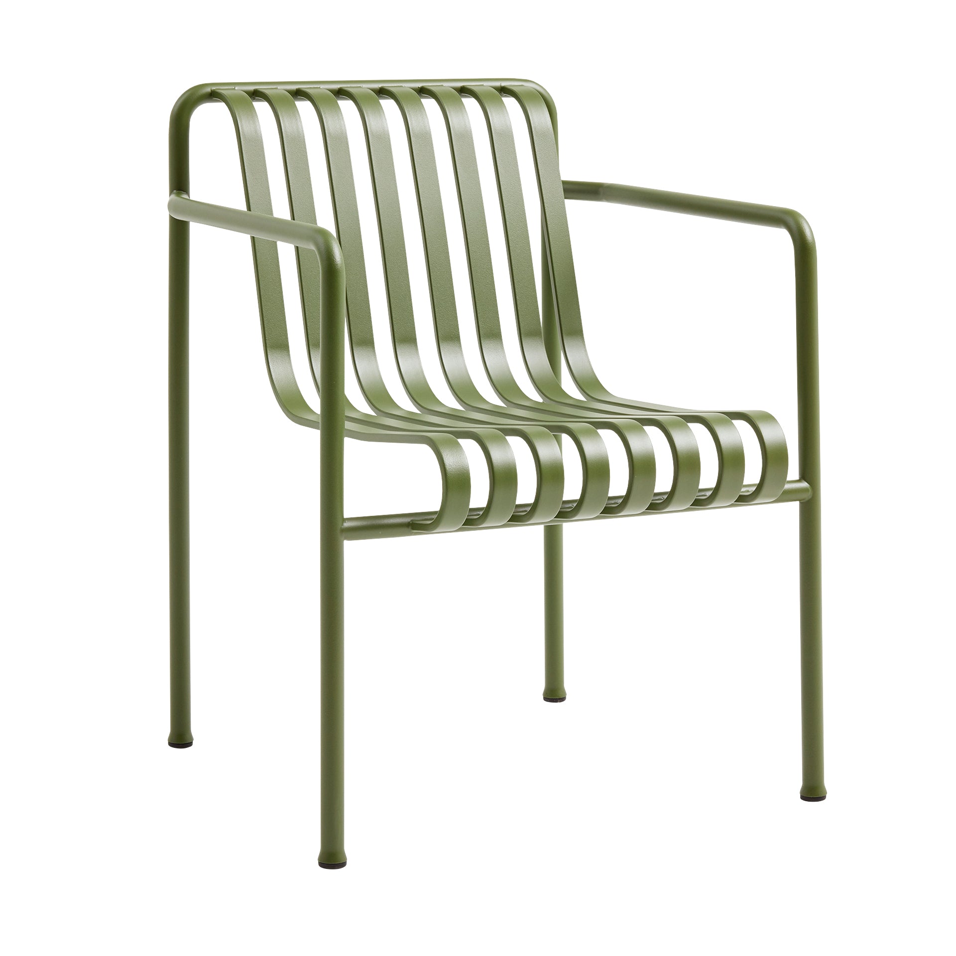 HAY - Palissade Dining Armchair | olive