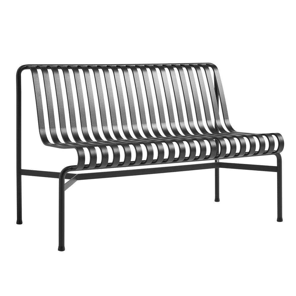HAY - Palissade Dining Bench ohne Armlehnen | anthrazit