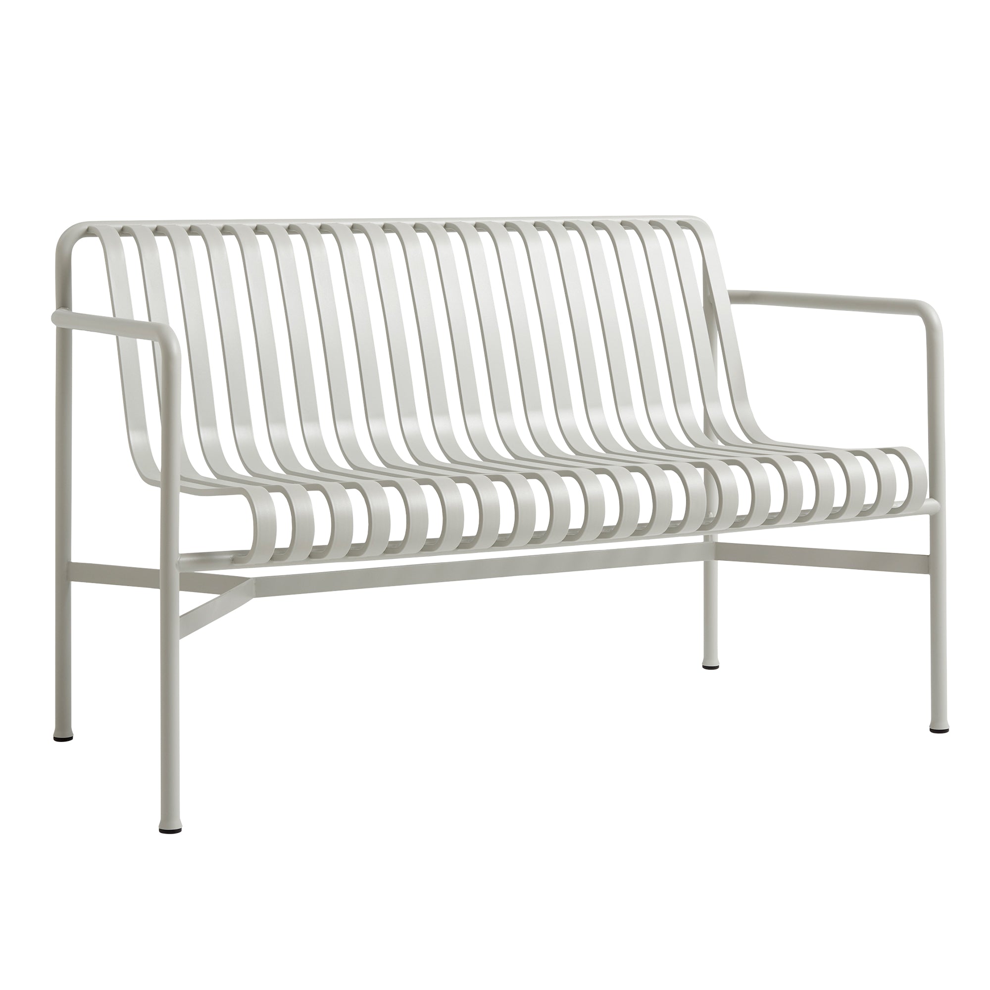 HAY - Palissade Dining Bench | nebelgrau