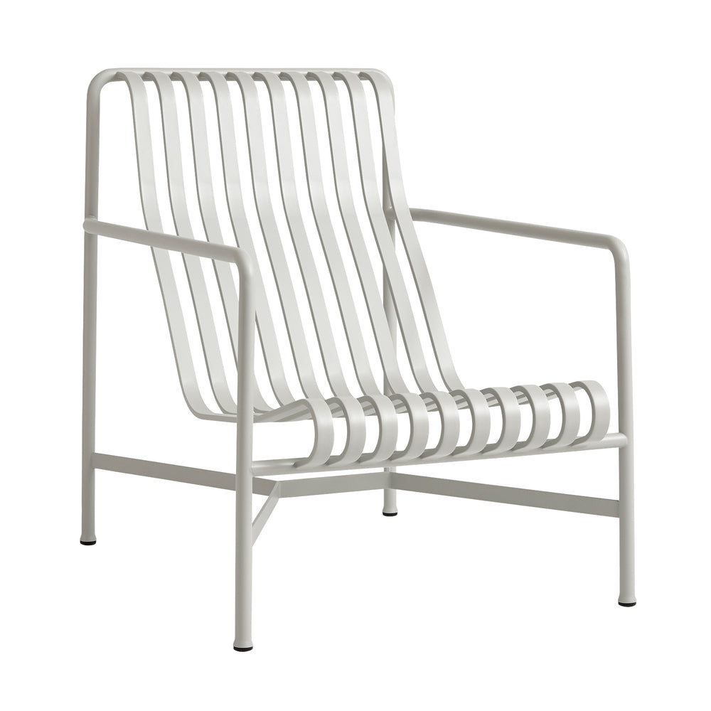 HAY - Palissade Lounge Chair High | Single / nebelgrau