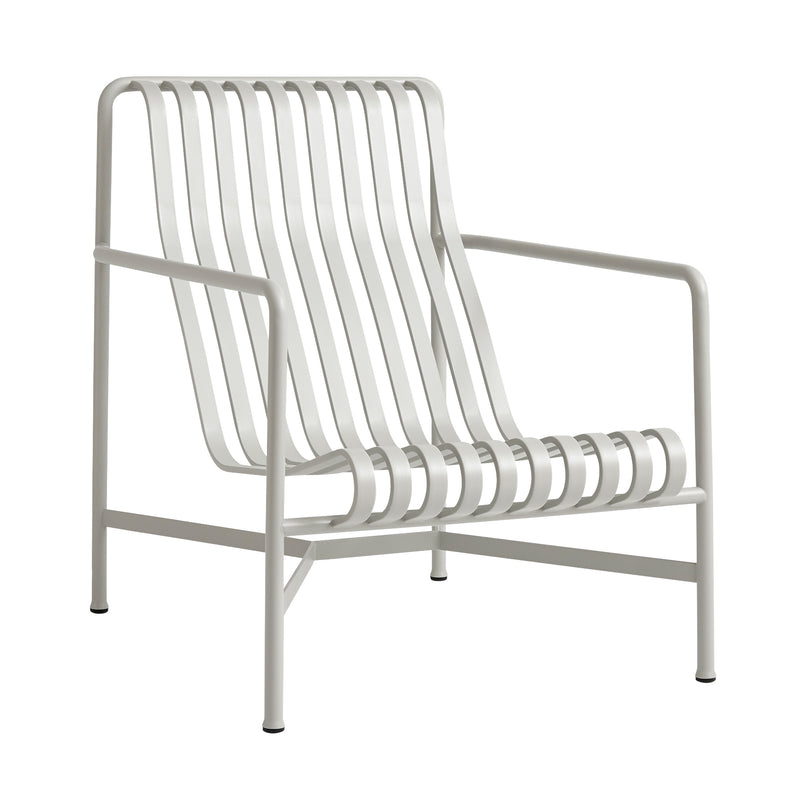 HAY - Palissade Lounge Chair High | Single / nebelgrau