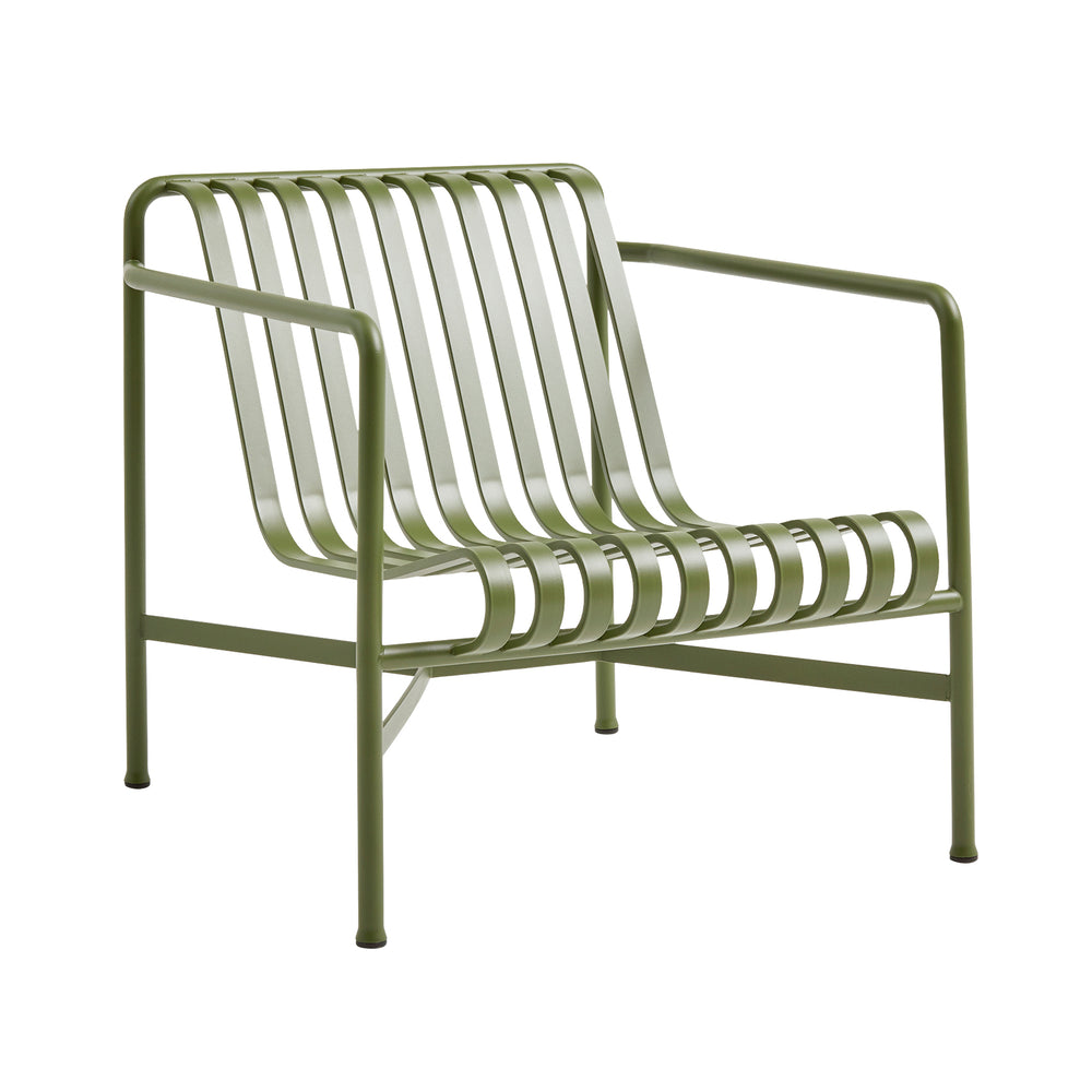 HAY - Palissade Lounge Chair Low | olive