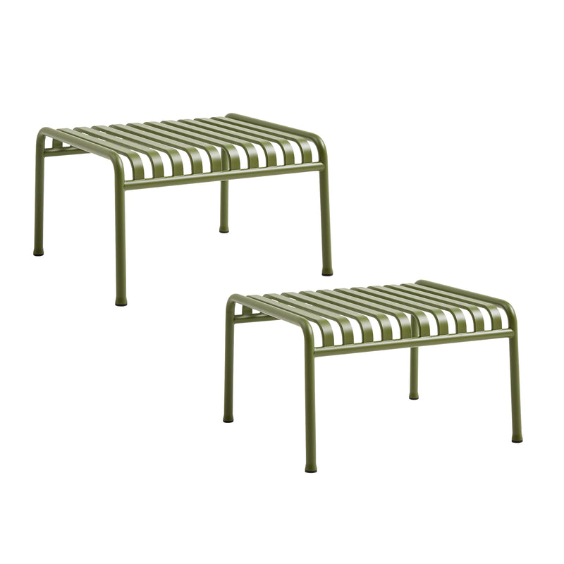 HAY - Palissade Ottoman (2er-Set) | olive