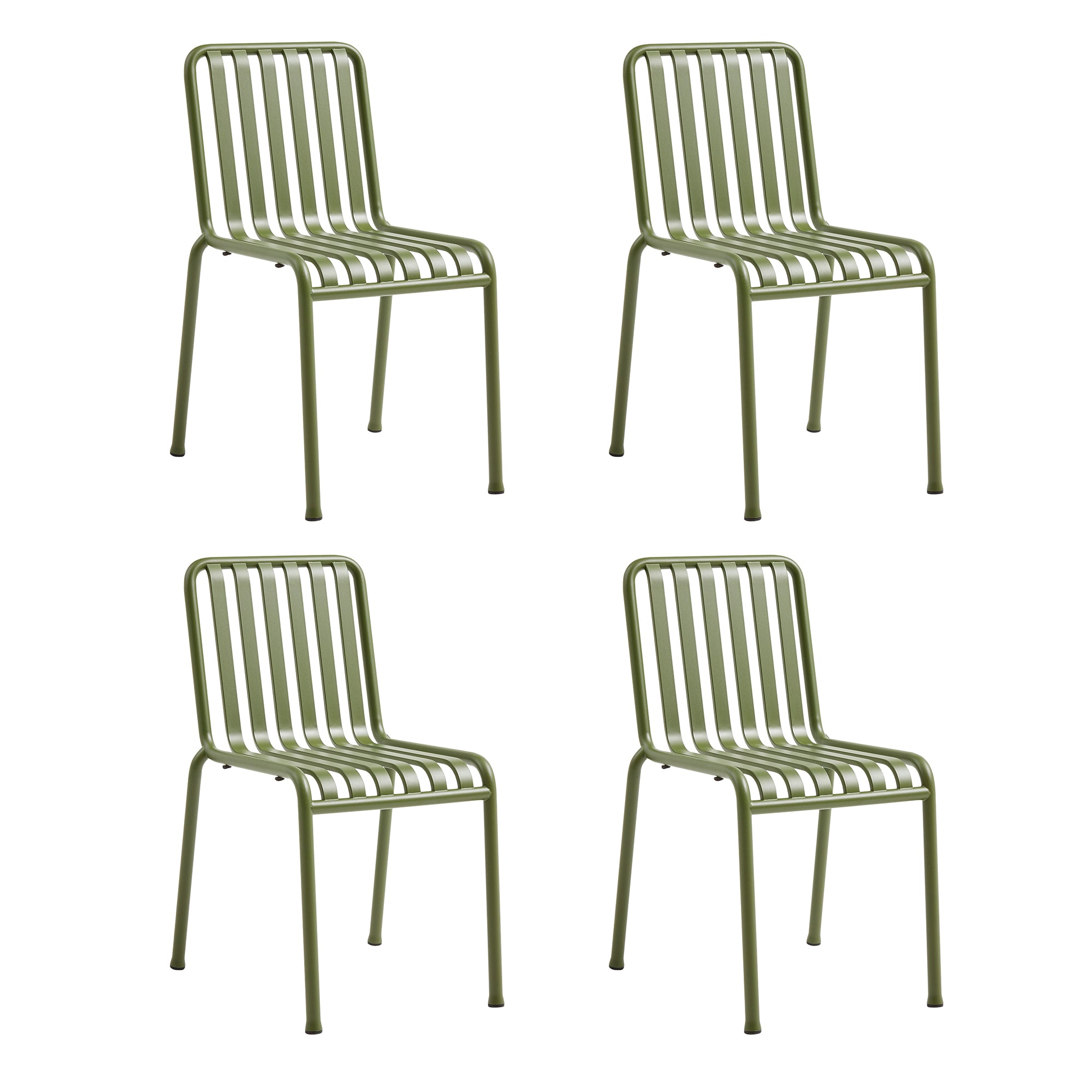 HAY - Palissade Stuhl (4er-Set) | olive