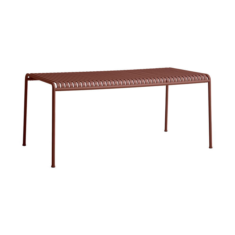 HAY - Palissade Tisch  | 170 x 90 cm / eisenrot