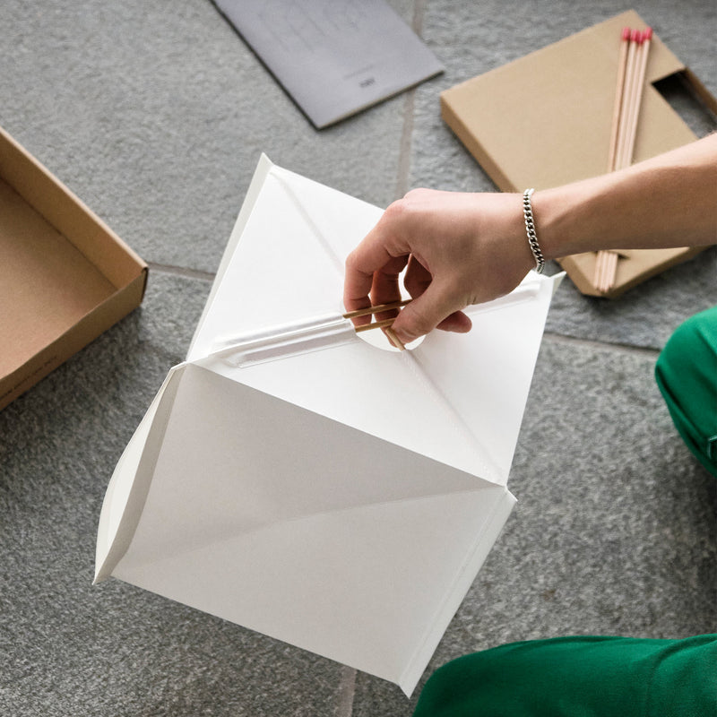 HAY - Paper Cube Papier Tischleuchte