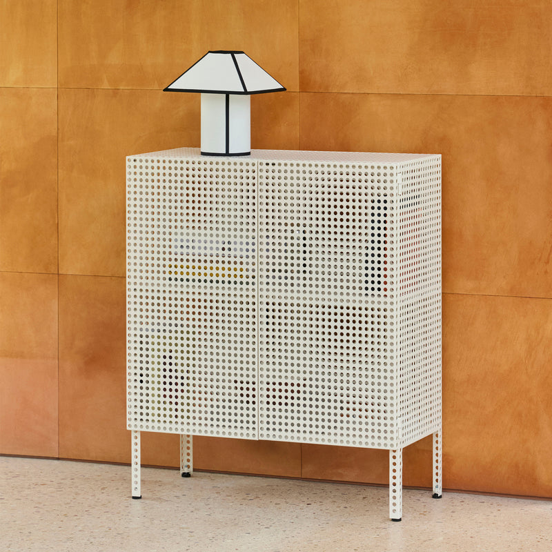 HAY - Perforated Cabinet | medium / eggshell