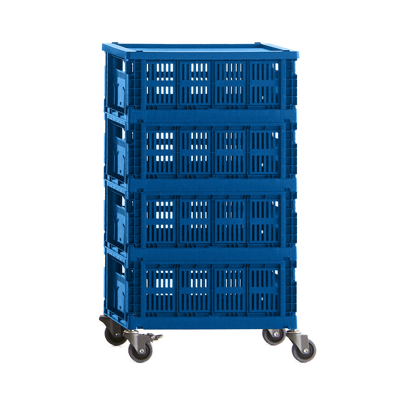 HAY- Colour Crate Rollcontainer | electric blue