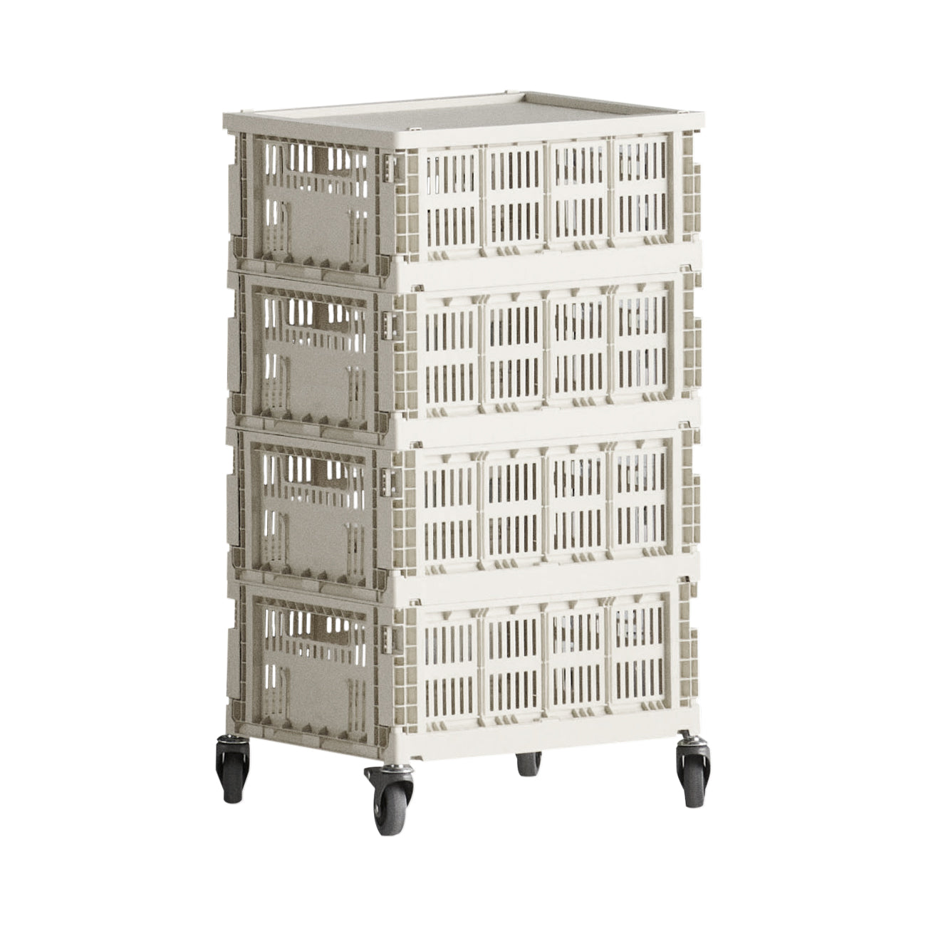 HAY- Colour Crate Rollcontainer | off white