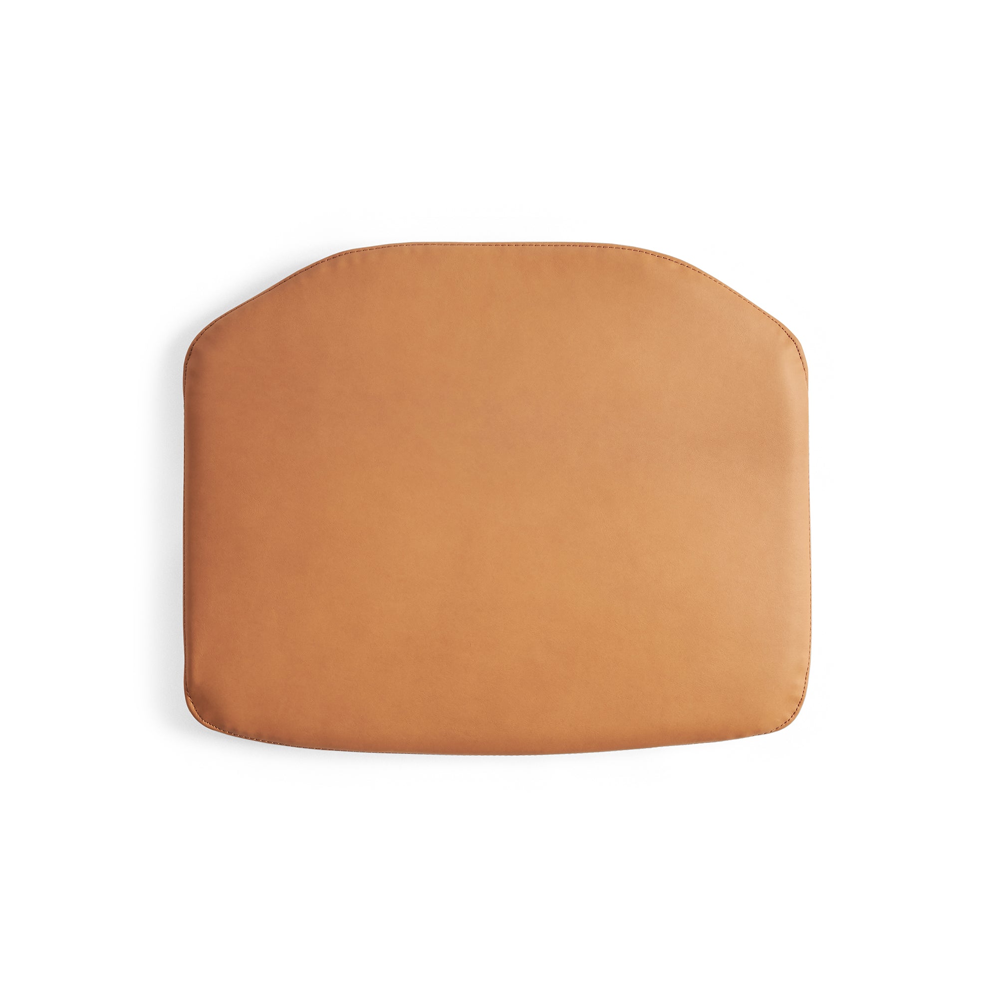 HAY - Sitzkissen für J77 Stuhl | Leder Sense cognac / cognac