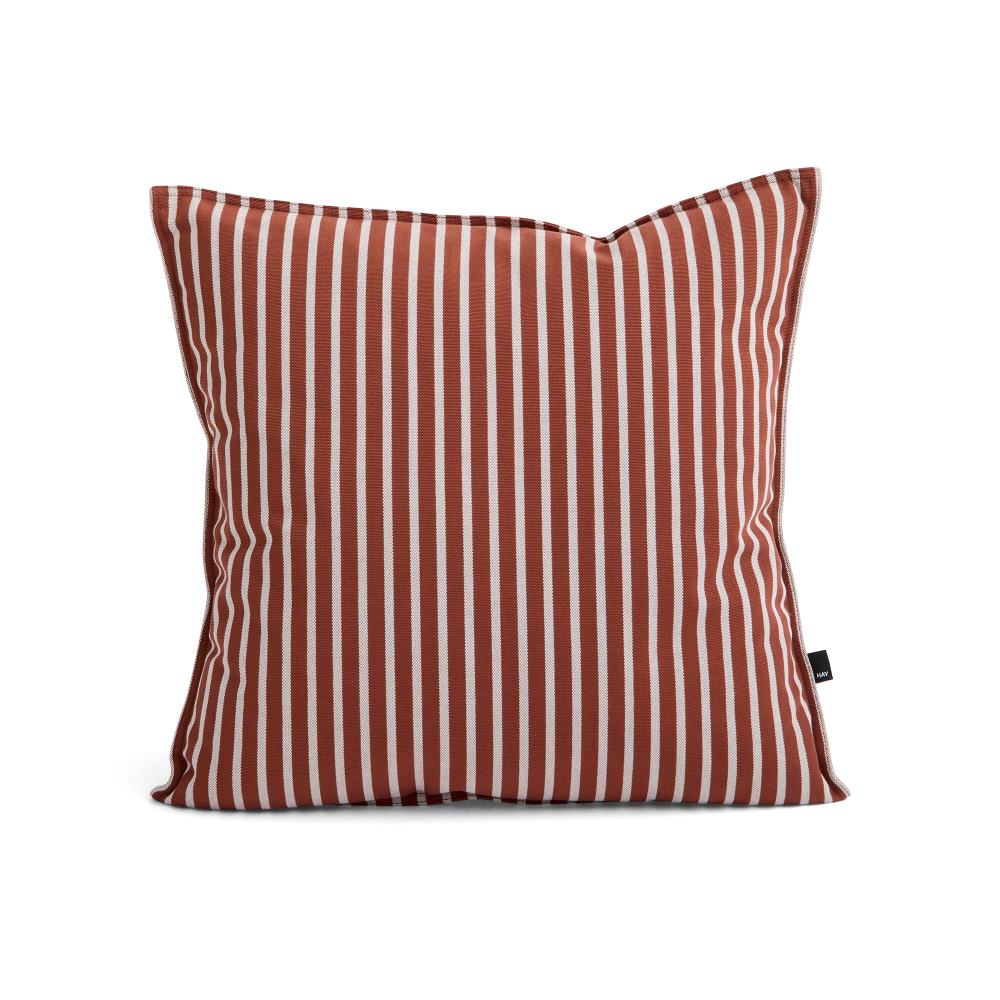 HAY - Terrazza Outdoor Kissen | 50 x 50 cm / terracotta bold stripe