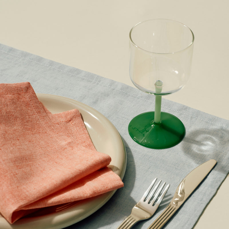 HAY - Tint Weinglas | klar/jade light green/jade dark green