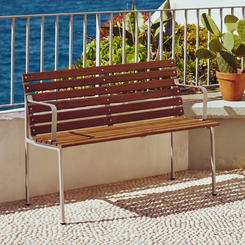 HAY - Traverse Outdoor Dining Bank | mit Armlehne