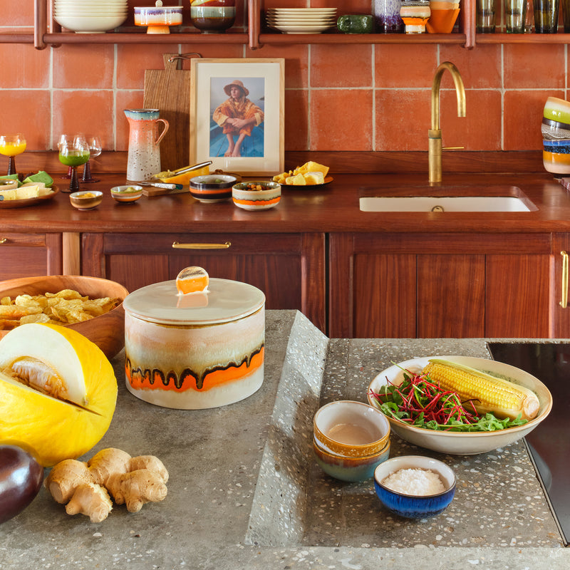 HKliving - 70's Keksdose