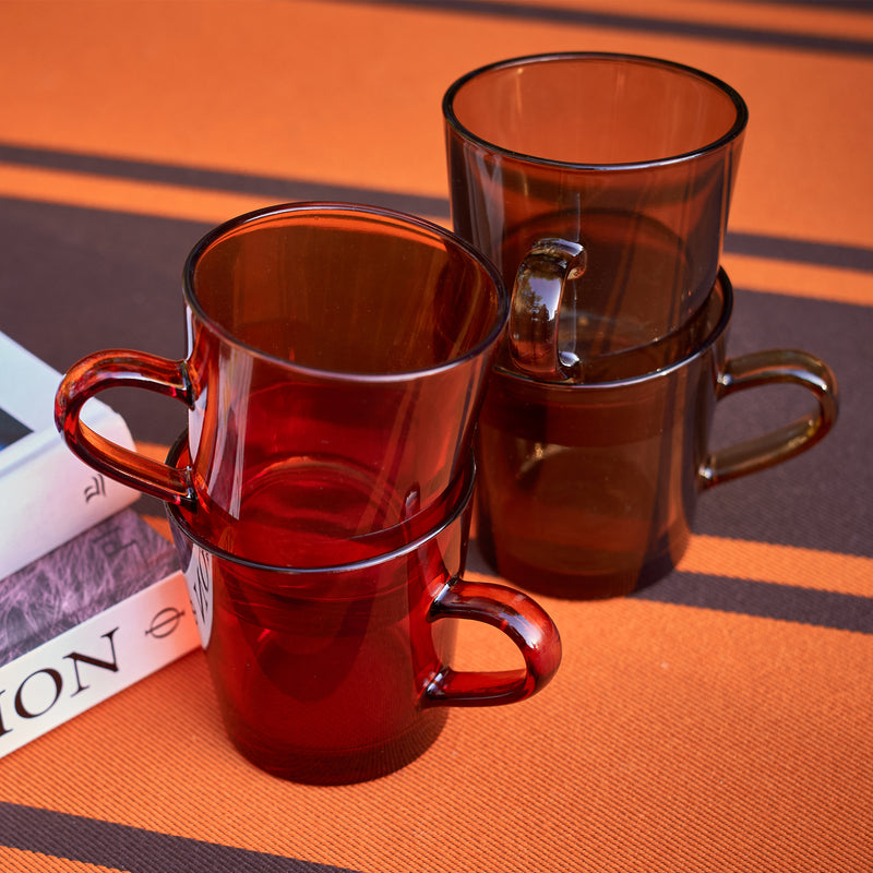 HKliving - 70's Glas Kaffeebecher