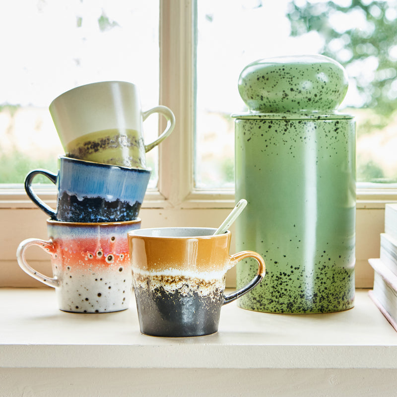 HKliving - 70's Americano Tassen 4er-Set