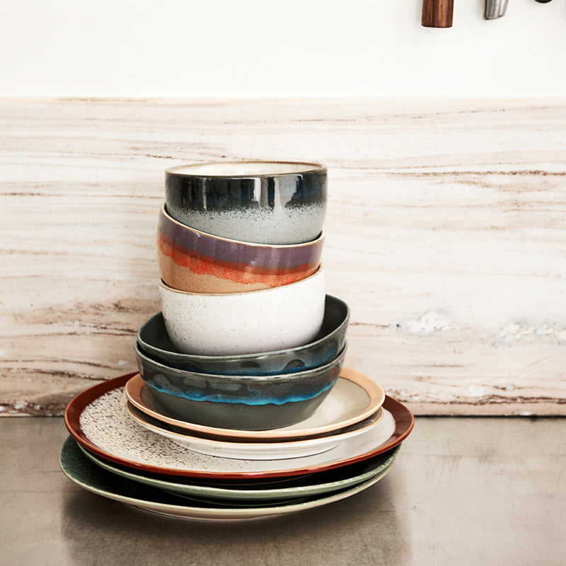 HKliving - 70's Teller Ø 22 cm (2er-Set)