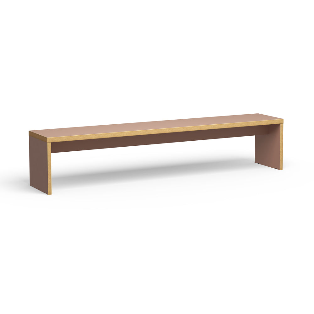 HKliving - Bank | 220 cm / clay