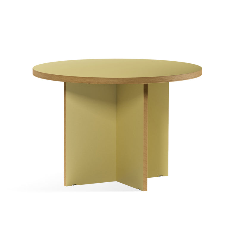 HKliving - Esstisch Ø 110 cm | olive