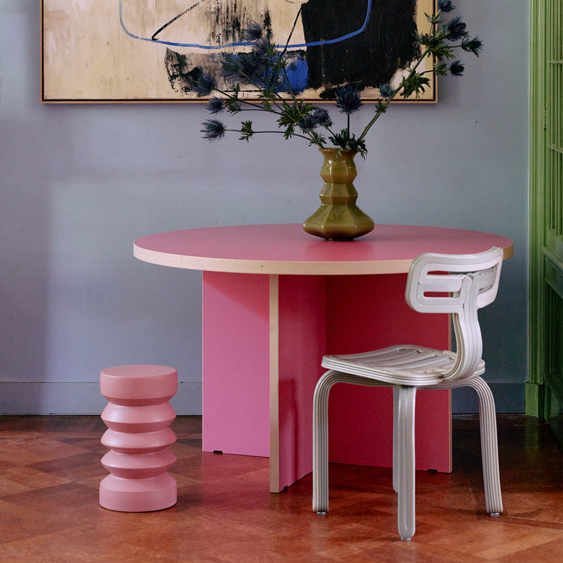 HKliving - Esstisch (rund) | raspberry